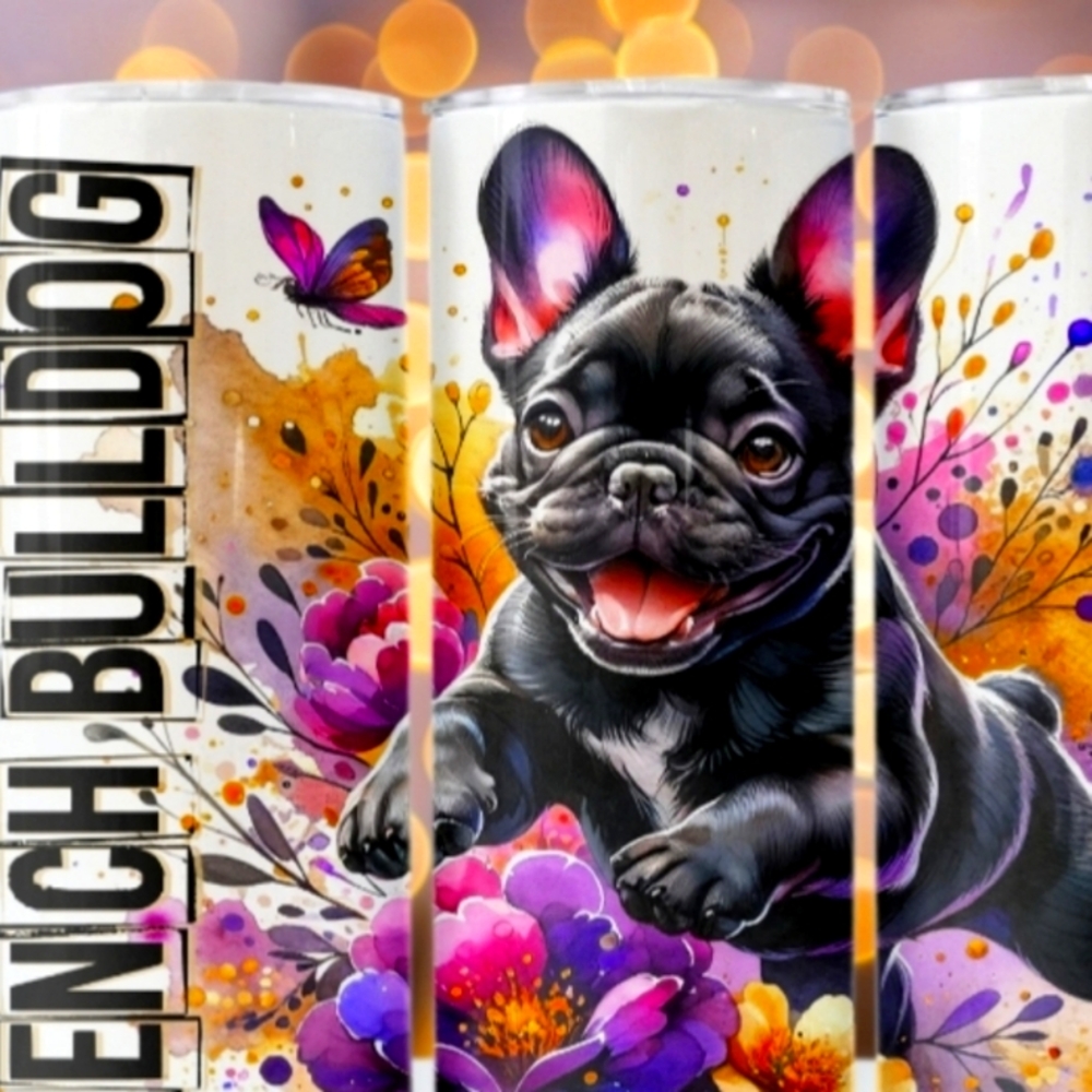 French Bulldog Tumbler